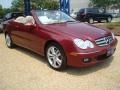 2008 Storm Red Metallic Mercedes-Benz CLK 350 Cabriolet  photo #8