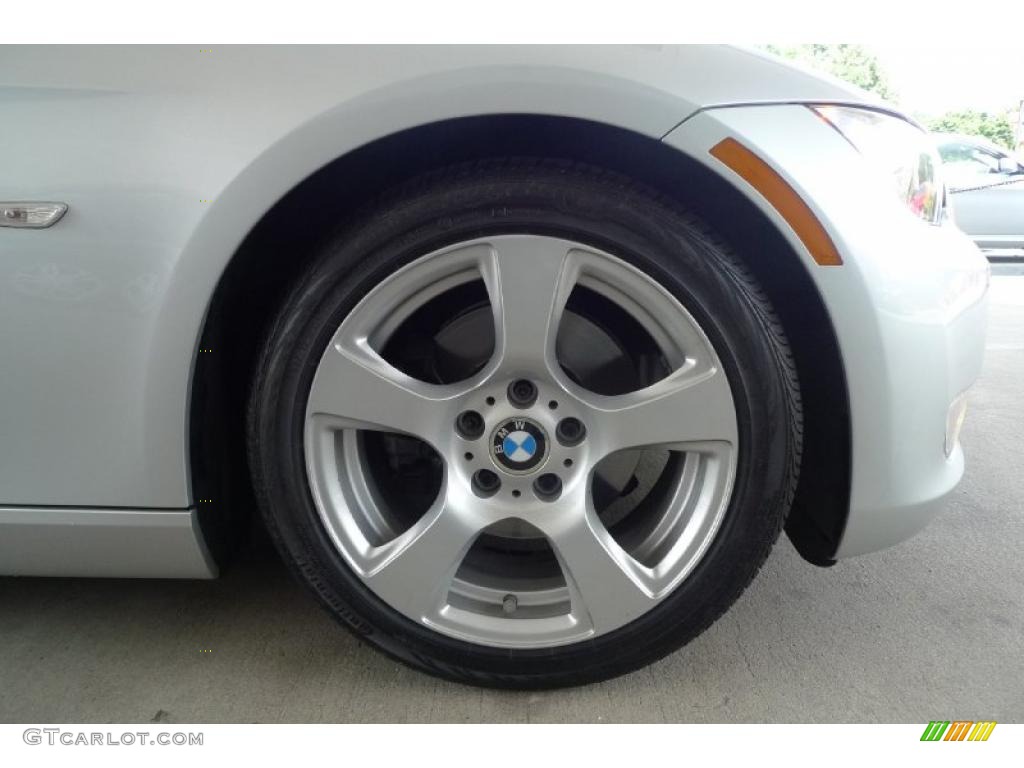 2008 3 Series 328i Coupe - Titanium Silver Metallic / Black photo #19