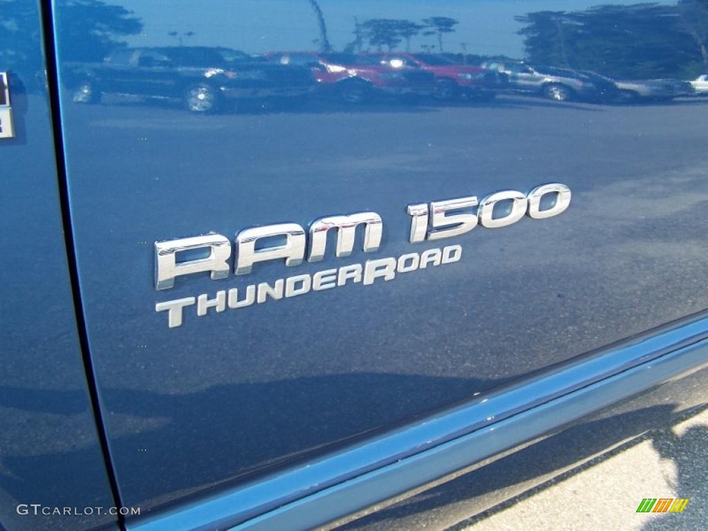 2006 Ram 1500 SLT Quad Cab - Patriot Blue Pearl / Medium Slate Gray photo #12
