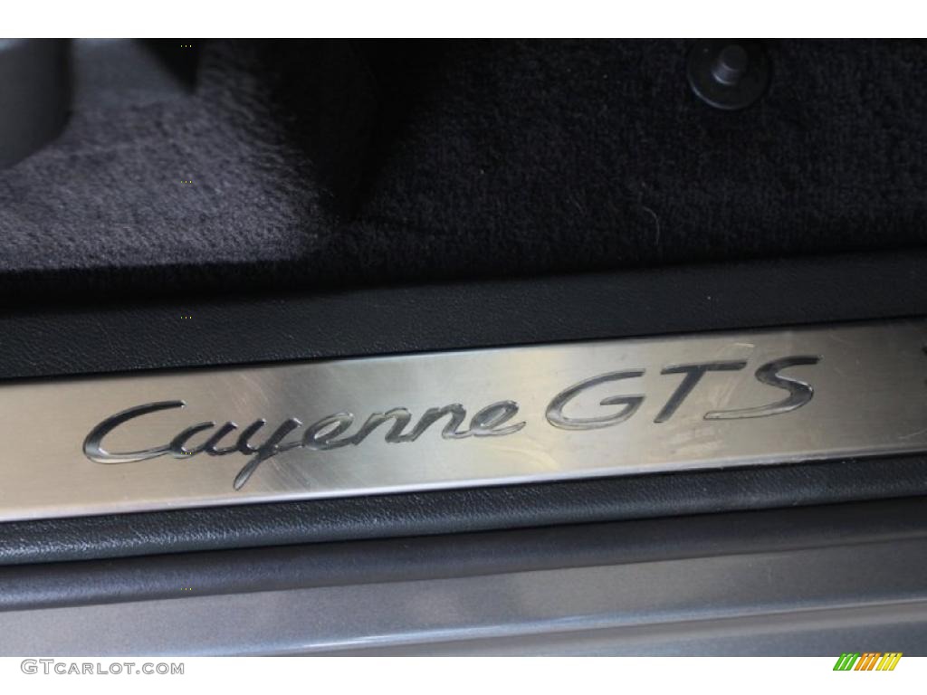 2008 Cayenne GTS - Meteor Grey Metallic / Black photo #32