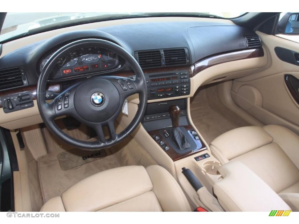 2005 3 Series 325i Convertible - Steel Blue Metallic / Sand photo #6