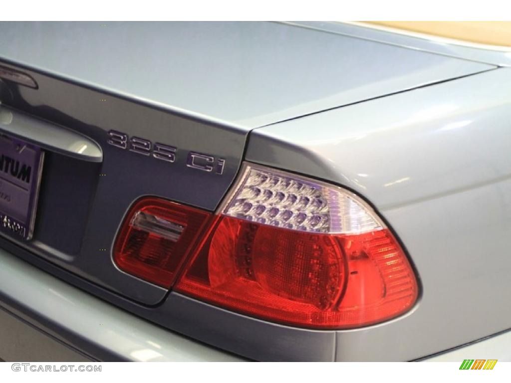2005 3 Series 325i Convertible - Steel Blue Metallic / Sand photo #11