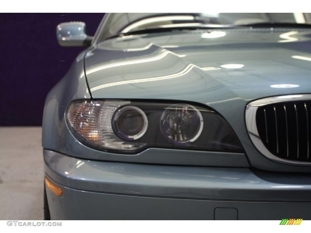 2005 3 Series 325i Convertible - Steel Blue Metallic / Sand photo #16