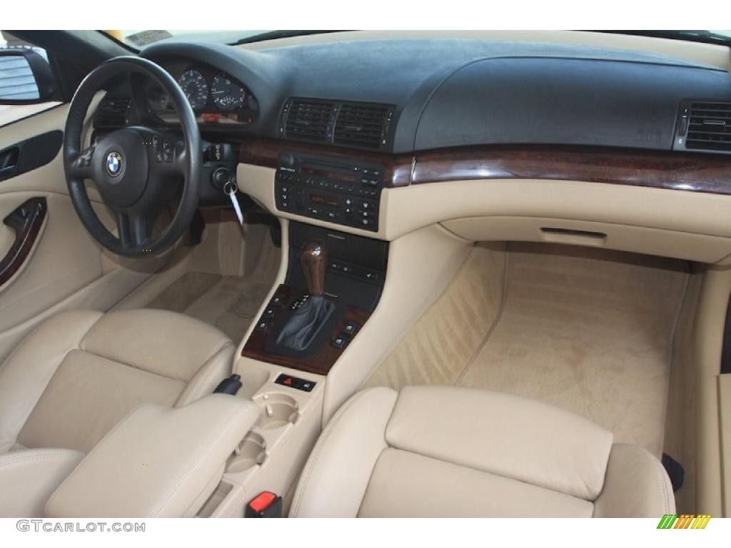 2005 3 Series 325i Convertible - Steel Blue Metallic / Sand photo #31