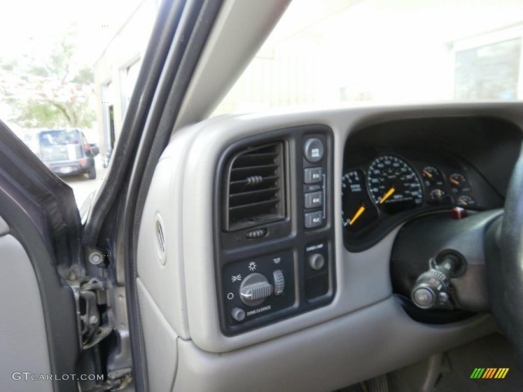 1999 Silverado 1500 LS Extended Cab 4x4 - Medium Charcoal Gray Metallic / Graphite photo #6
