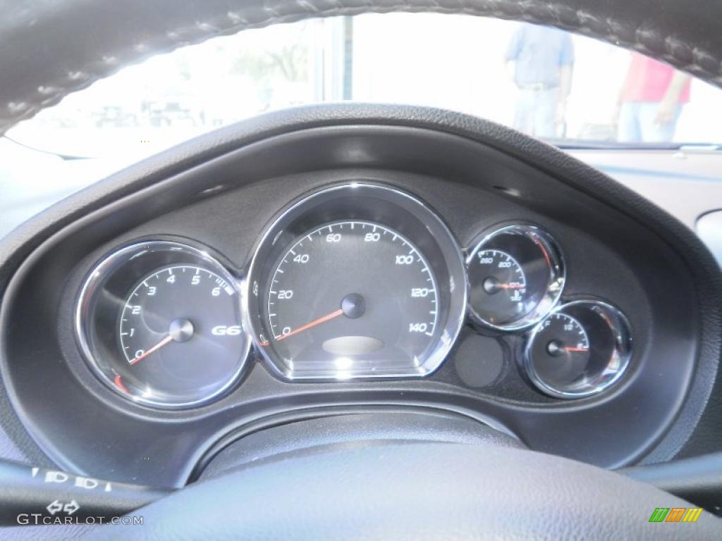 2005 G6 GT Sedan - Stealth Gray Metallic / Ebony photo #29