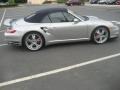 2008 Arctic Silver Metallic Porsche 911 Turbo Cabriolet  photo #7