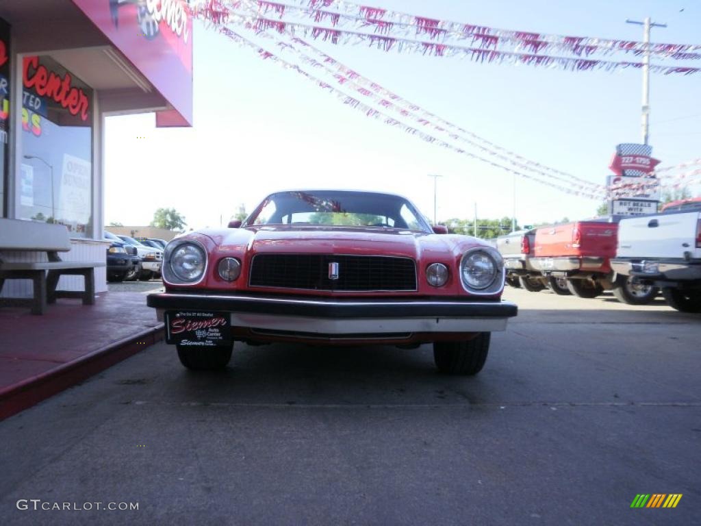 1974 Camaro Z28 - Red / Black photo #5