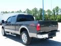 2008 Dark Stone Metallic Ford F250 Super Duty Lariat Crew Cab 4x4  photo #3