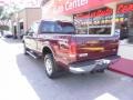 2005 Dark Toreador Red Metallic Ford F250 Super Duty Lariat Crew Cab 4x4  photo #7