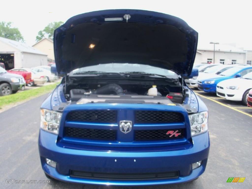 2010 Ram 1500 R/T Regular Cab - Deep Water Blue Pearl / Dark Slate Gray photo #13