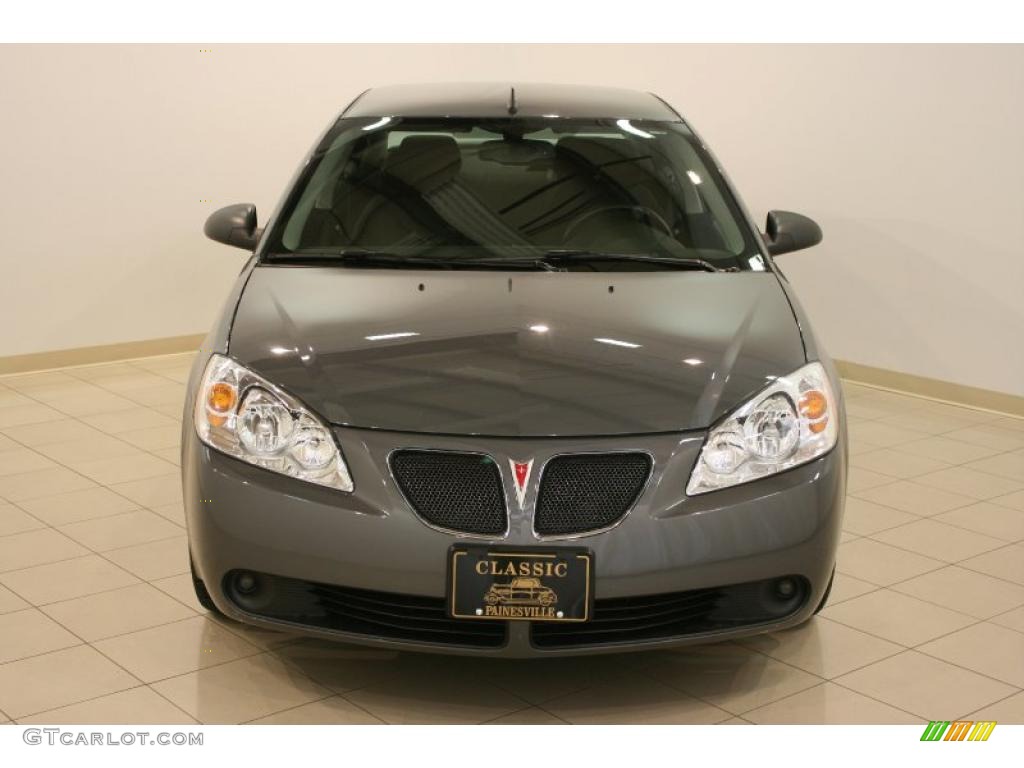 2009 G6 GT Sedan - Dark Steel Gray Metallic / Ebony photo #2