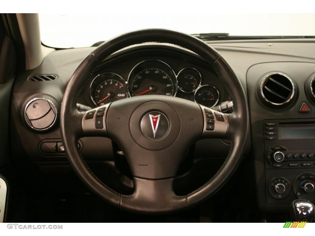 2009 G6 GT Sedan - Dark Steel Gray Metallic / Ebony photo #10