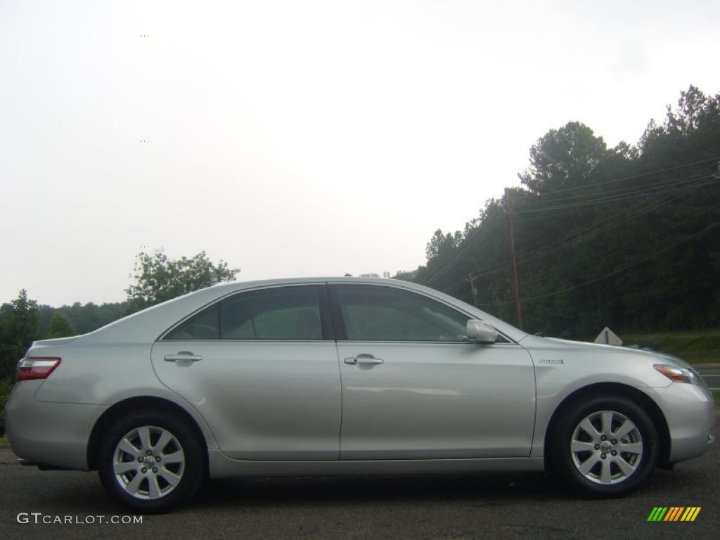 2009 Camry Hybrid - Classic Silver Metallic / Bisque photo #1