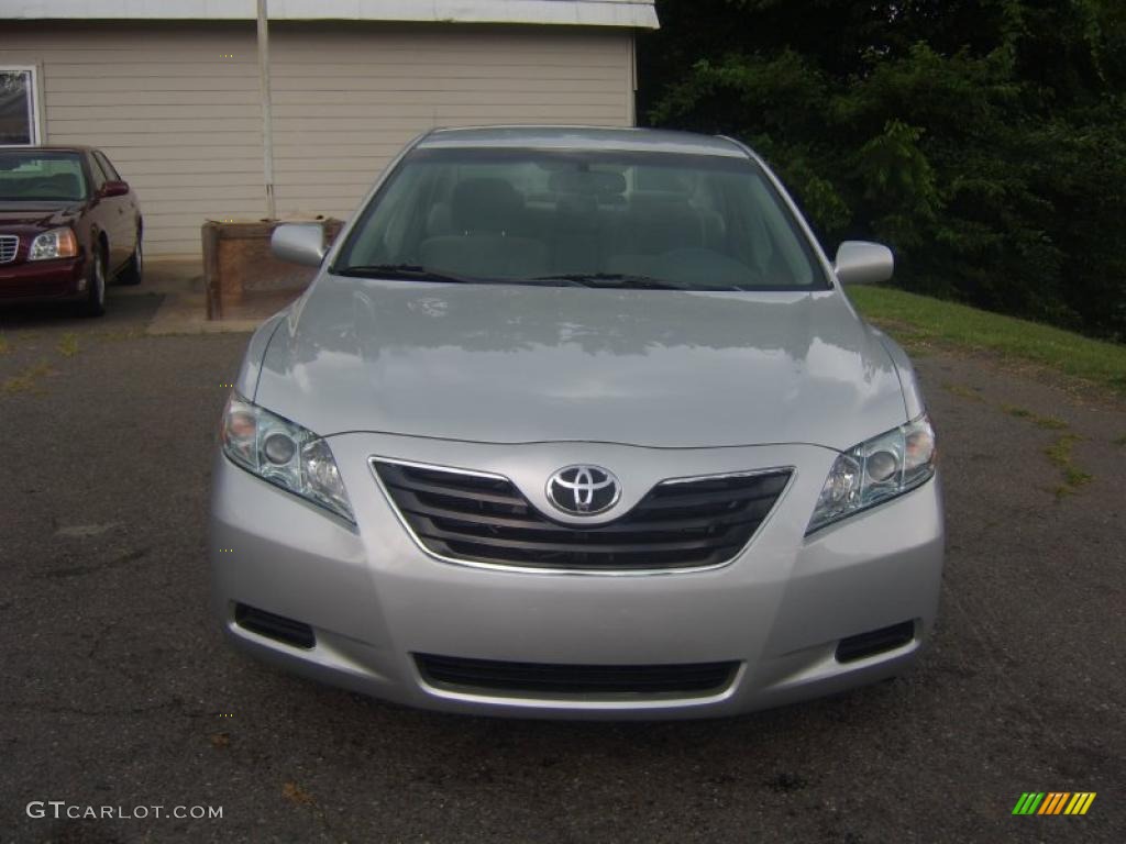 2009 Camry Hybrid - Classic Silver Metallic / Bisque photo #2