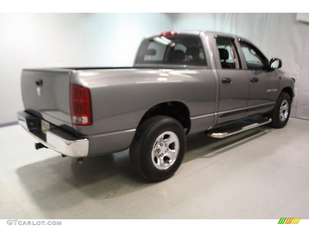 2005 Ram 1500 SLT Quad Cab - Mineral Gray Metallic / Dark Slate Gray photo #6