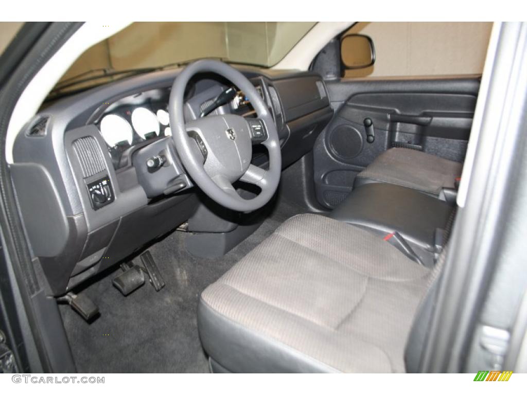 2005 Ram 1500 SLT Quad Cab - Mineral Gray Metallic / Dark Slate Gray photo #11