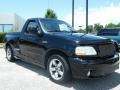 2001 Black Ford F150 SVT Lightning  photo #6