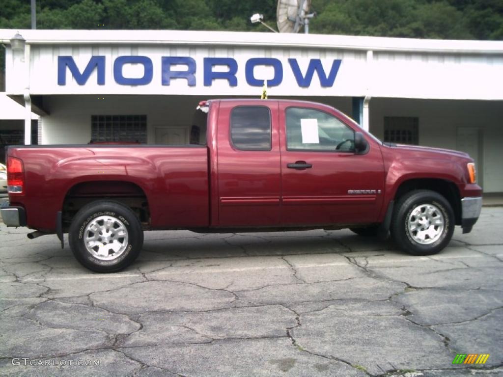 Sonoma Red Metallic GMC Sierra 1500