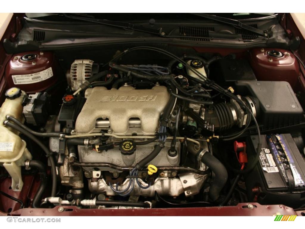 2001 Malibu LS Sedan - Monterey Maroon Metallic / Neutral photo #20