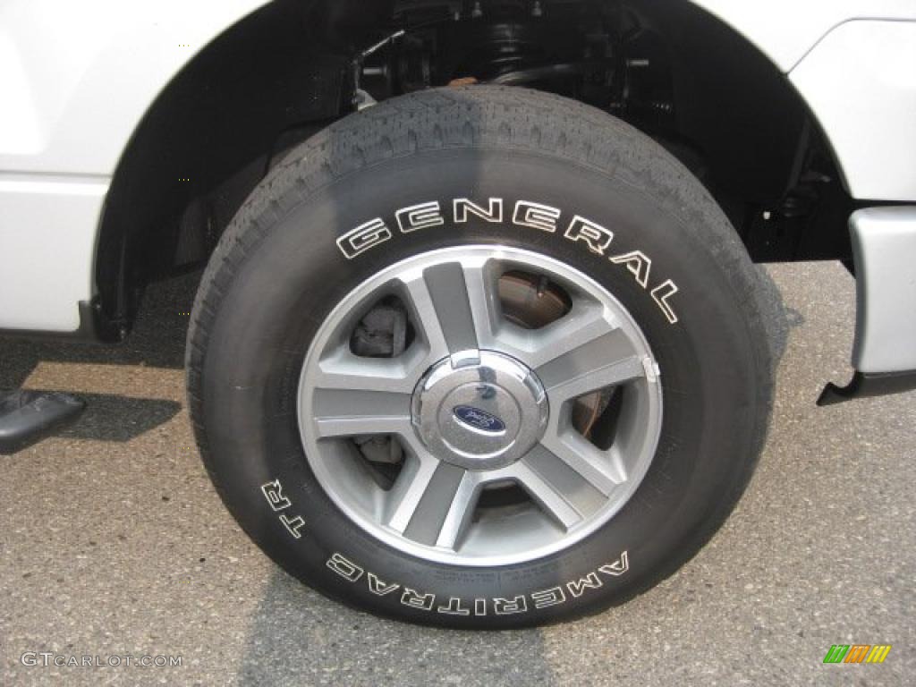 2008 F150 STX SuperCab 4x4 - Silver Metallic / Medium/Dark Flint photo #11