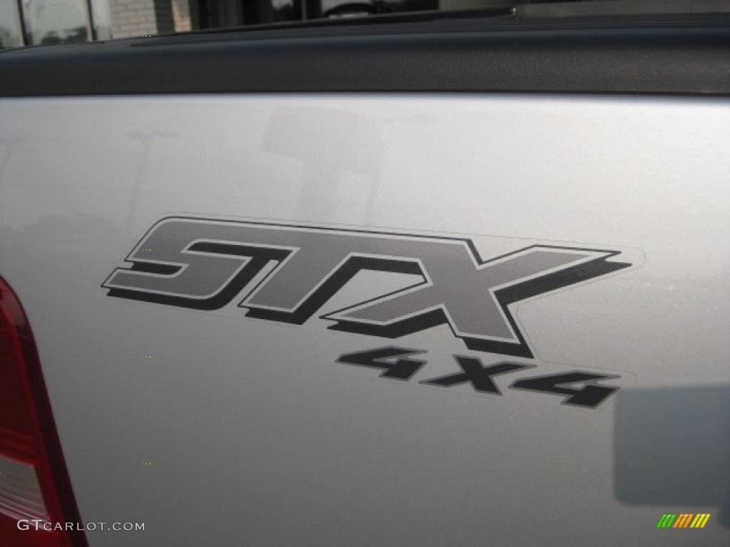 2008 F150 STX SuperCab 4x4 - Silver Metallic / Medium/Dark Flint photo #16