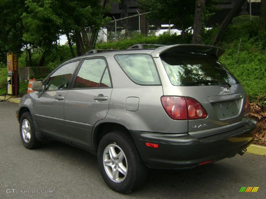 2000 RX 300 AWD - Mineral Green / Ivory photo #4