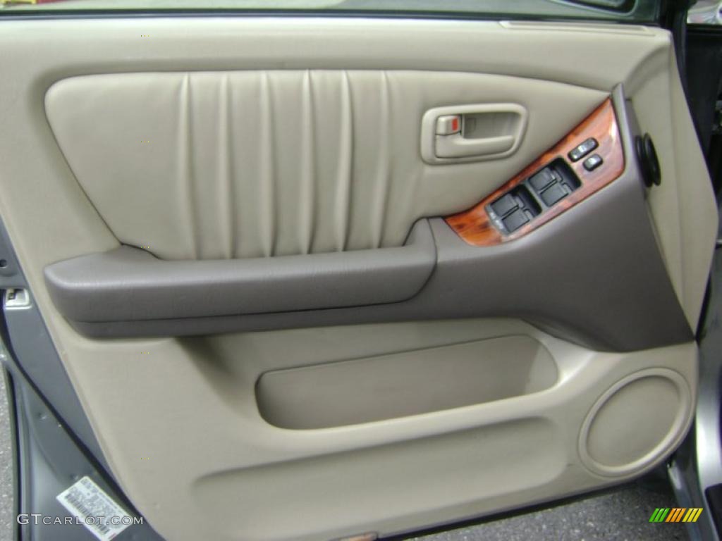 2000 RX 300 AWD - Mineral Green / Ivory photo #13