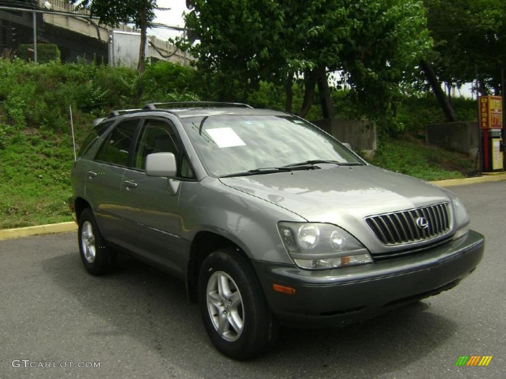 2000 RX 300 AWD - Mineral Green / Ivory photo #18
