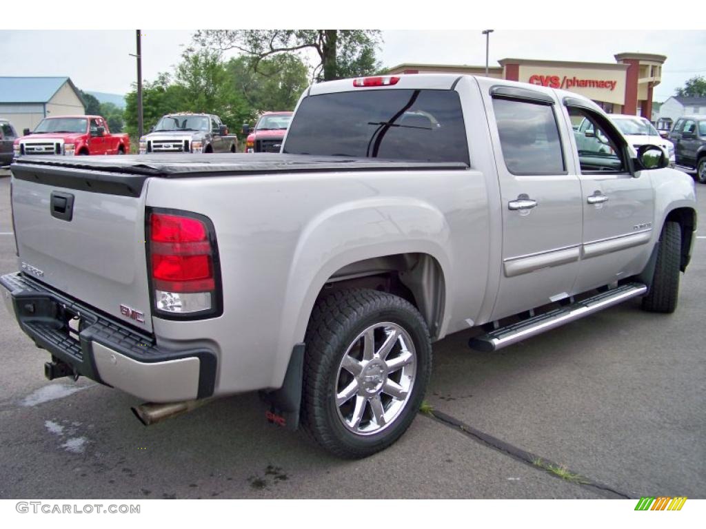 2008 Sierra 1500 Denali Crew Cab AWD - Silver Birch Metallic / Ebony photo #5