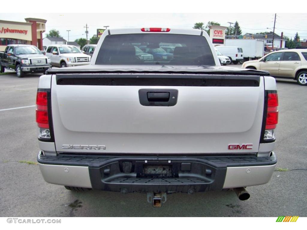 2008 Sierra 1500 Denali Crew Cab AWD - Silver Birch Metallic / Ebony photo #6