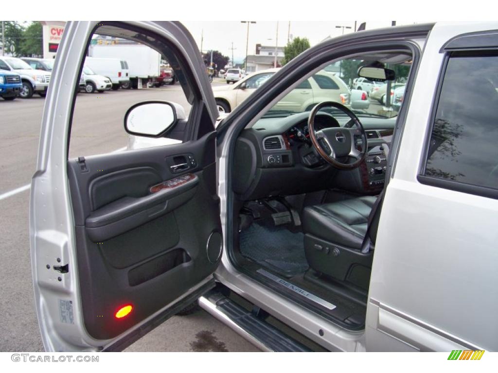 2008 Sierra 1500 Denali Crew Cab AWD - Silver Birch Metallic / Ebony photo #11