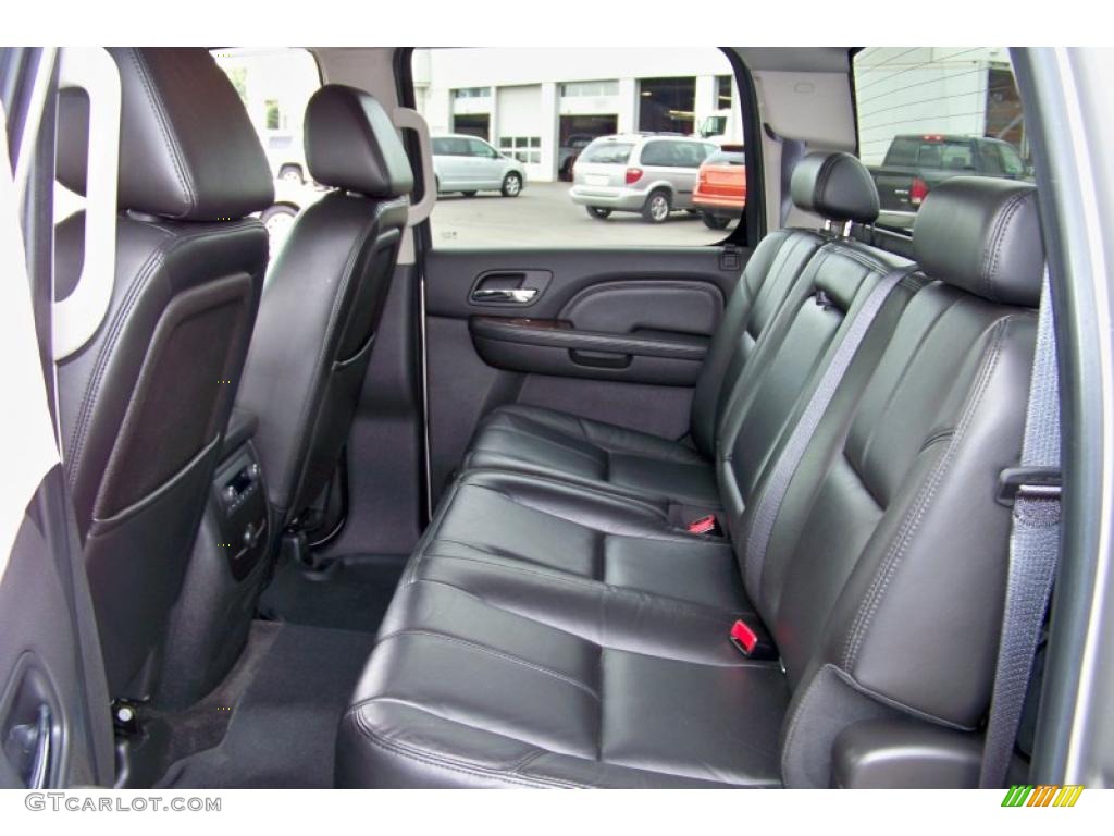 2008 Sierra 1500 Denali Crew Cab AWD - Silver Birch Metallic / Ebony photo #15