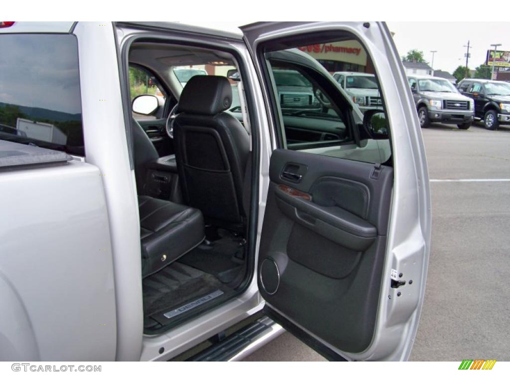 2008 Sierra 1500 Denali Crew Cab AWD - Silver Birch Metallic / Ebony photo #16