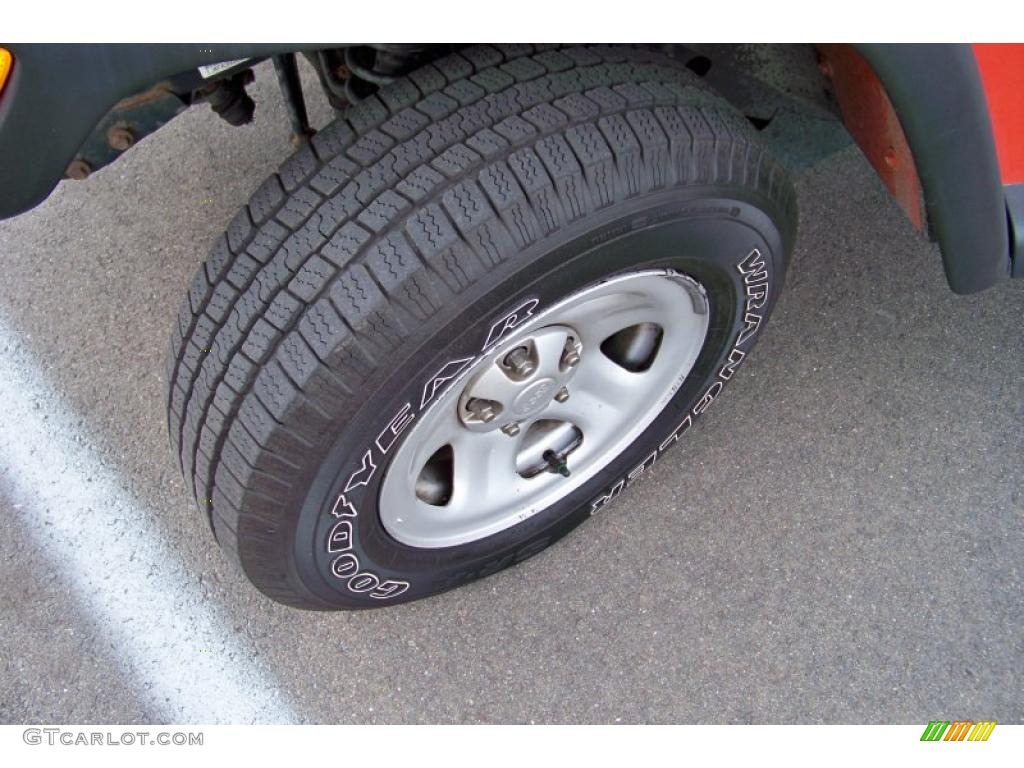 2006 Wrangler X 4x4 - Impact Orange / Dark Slate Gray photo #10