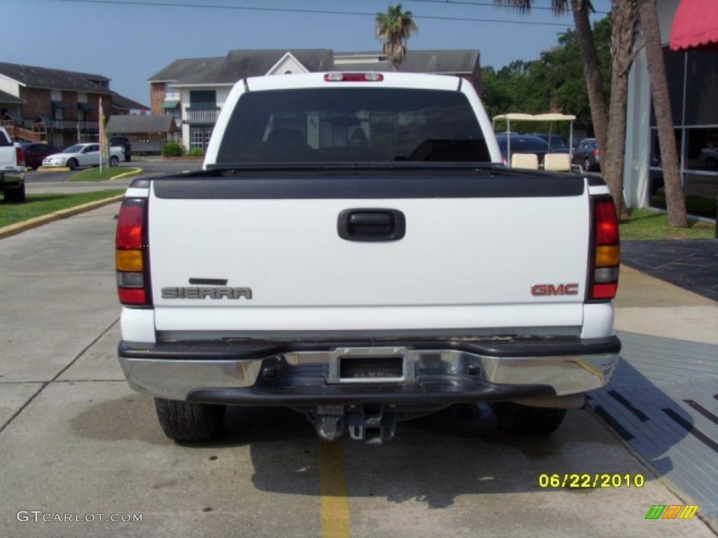 2004 Sierra 1500 SLT Crew Cab 4x4 - Summit White / Neutral photo #2