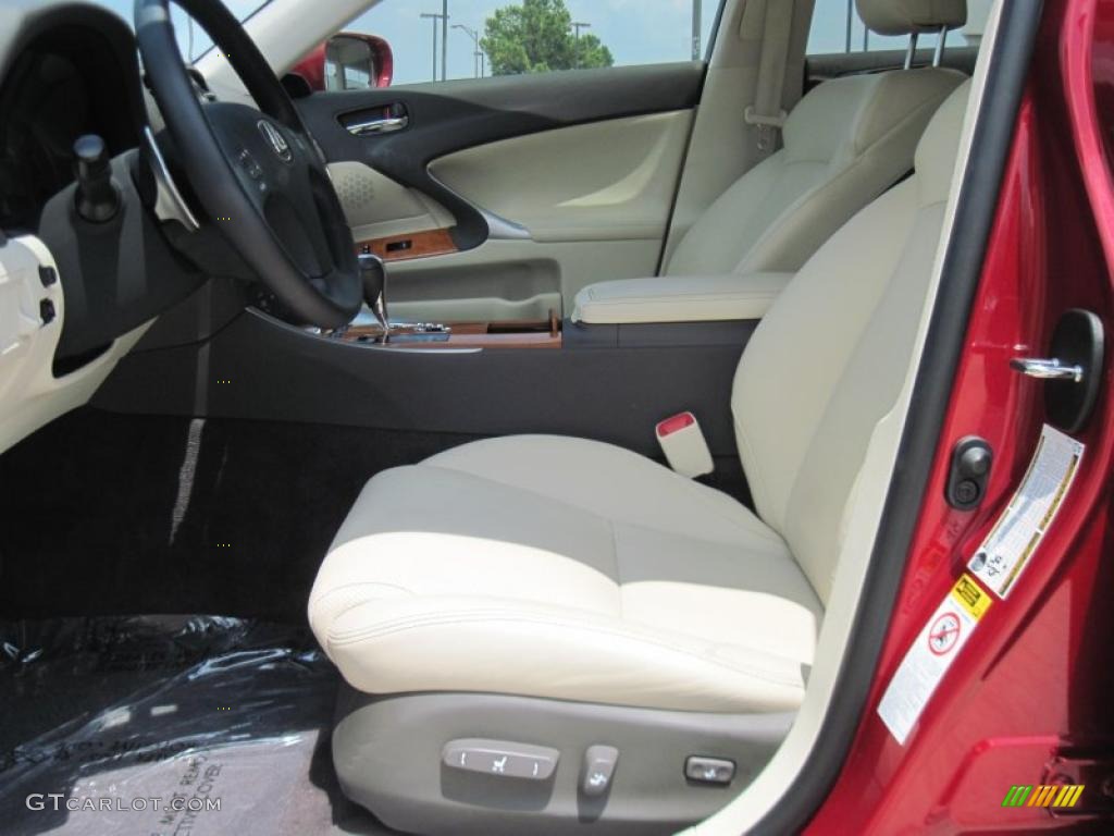Ecru Interior 2009 Lexus IS 250 Photo #31937431