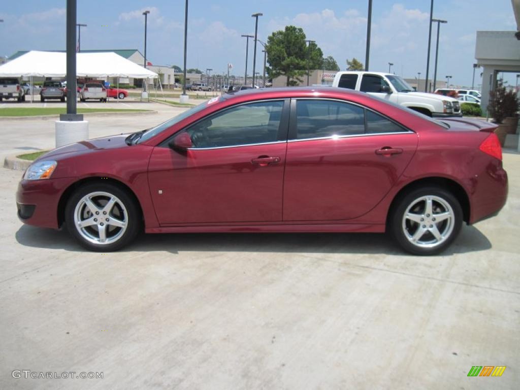 2009 G6 GT Sedan - Performance Red Metallic / Ebony photo #3