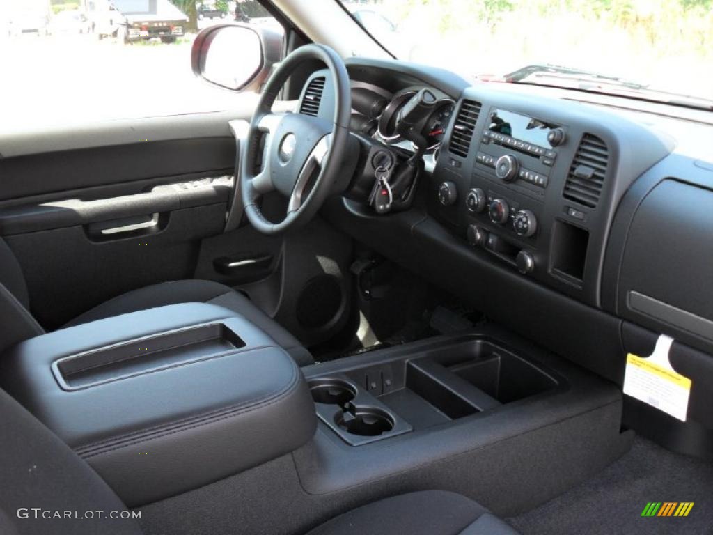 2010 Silverado 1500 LT Extended Cab 4x4 - Victory Red / Ebony photo #18