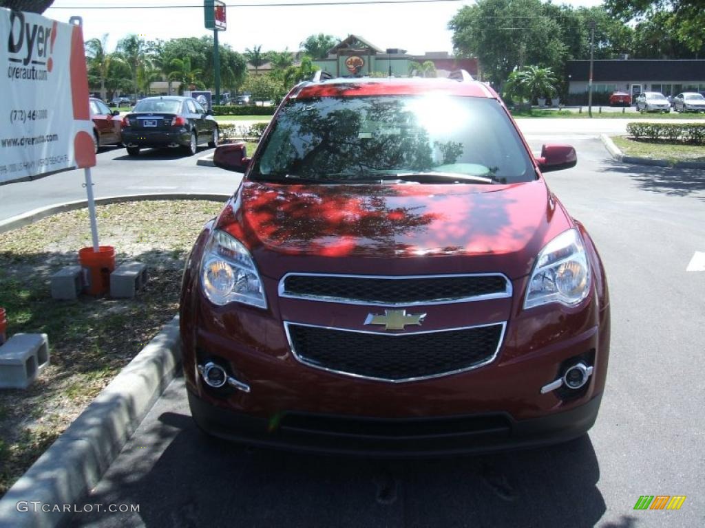 2010 Equinox LT - Cardinal Red Metallic / Jet Black photo #2