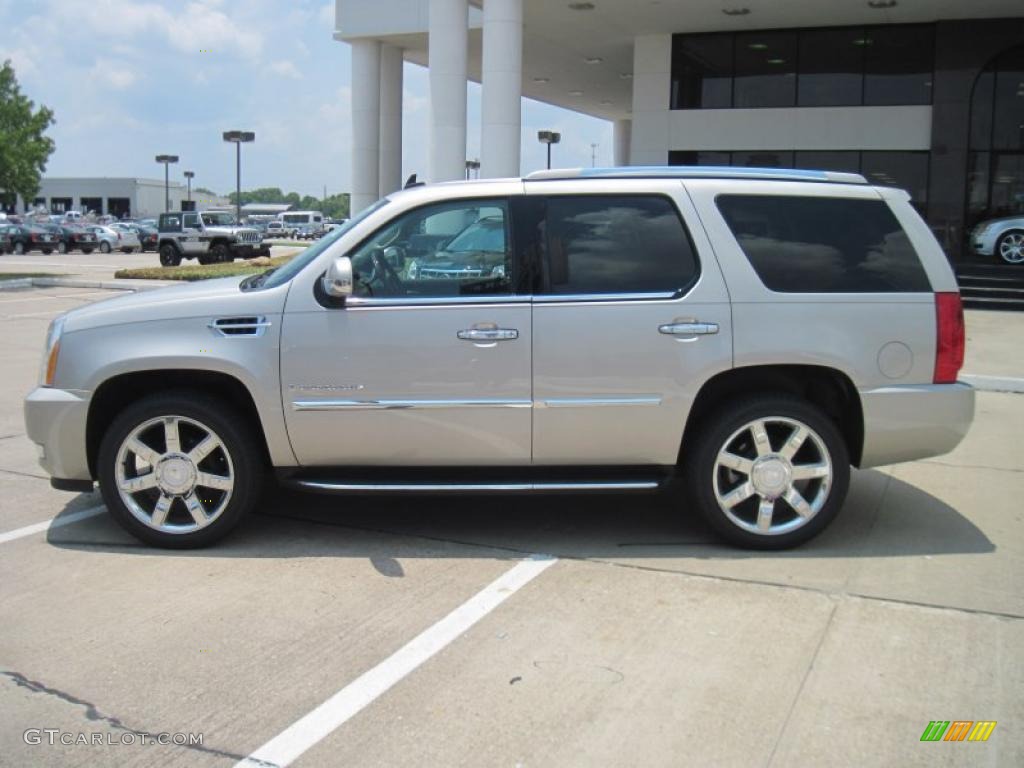 2007 Escalade  - Gold Mist / Ebony/Ebony photo #3