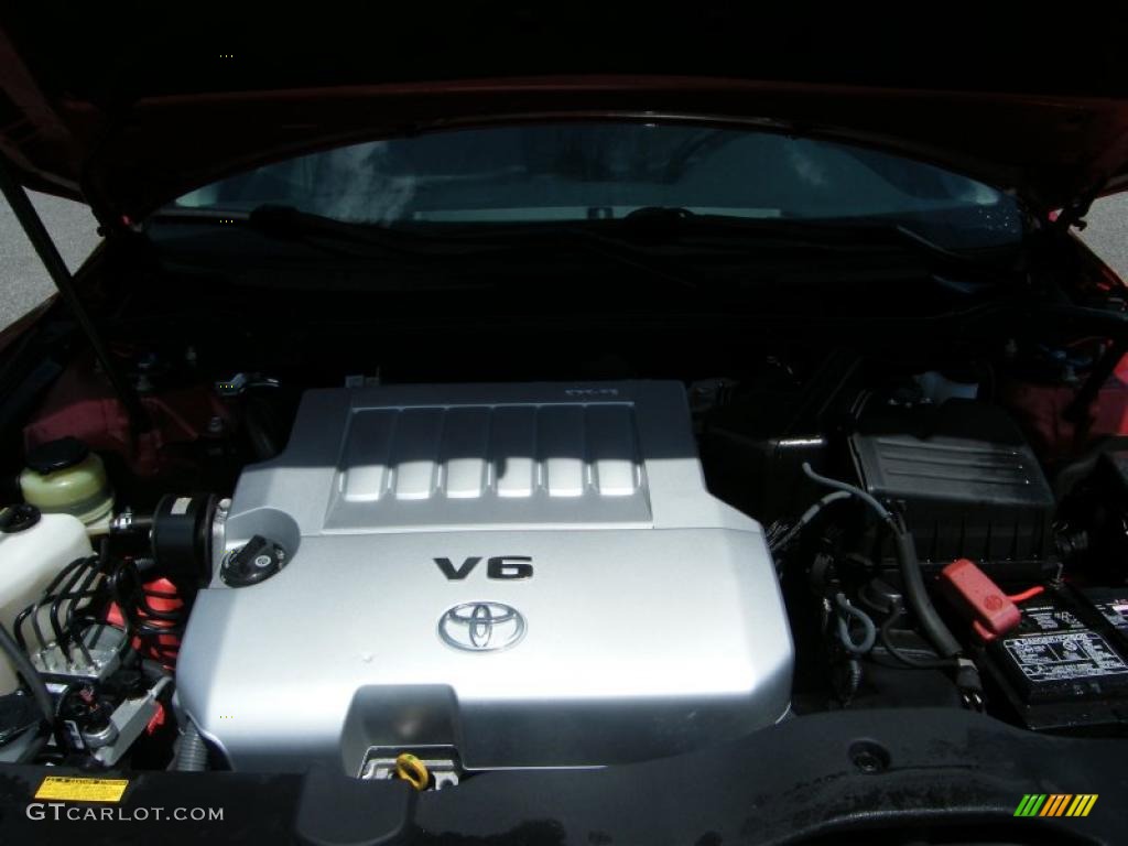 2007 Camry SE V6 - Barcelona Red Metallic / Ash photo #29