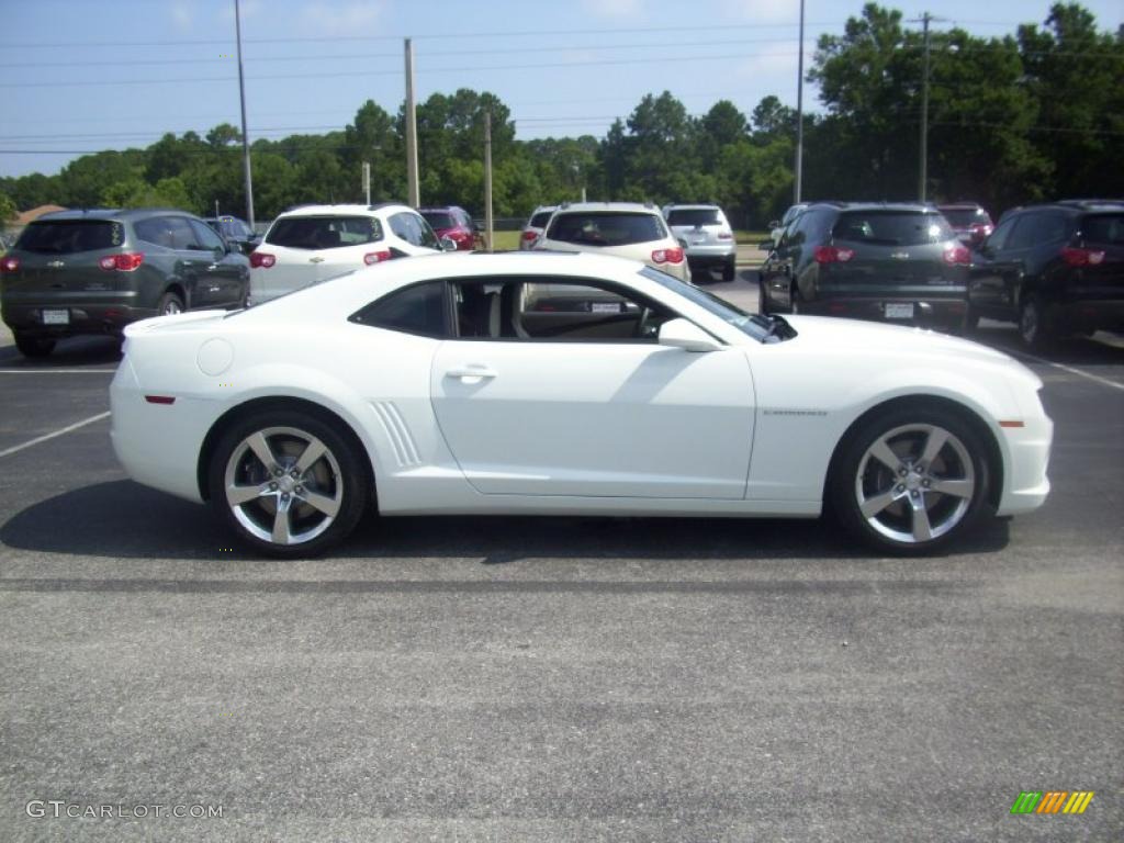 2010 Camaro SS/RS Coupe - Summit White / Beige photo #1