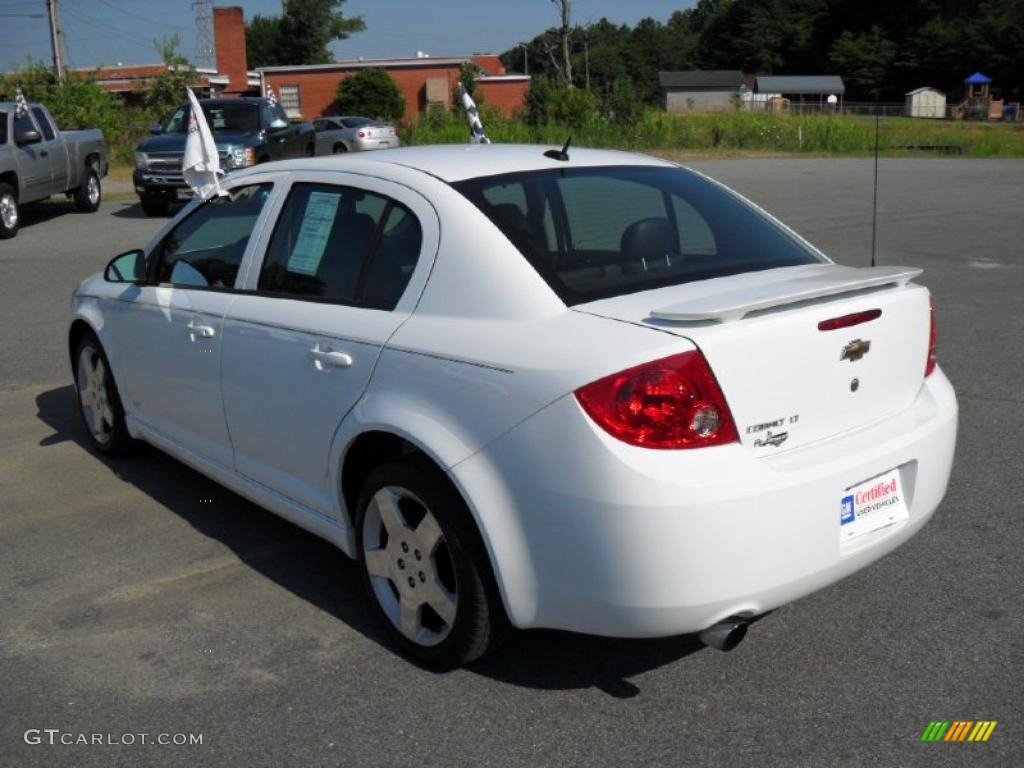 2010 Cobalt LT Sedan - Summit White / Ebony photo #2