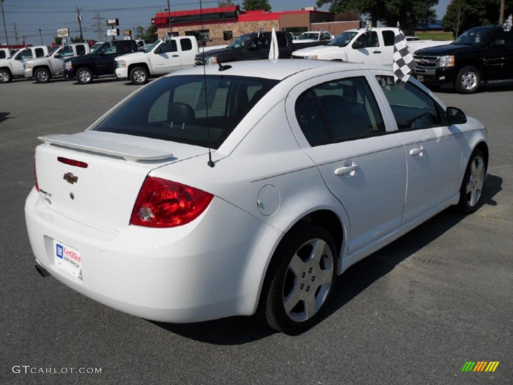 2010 Cobalt LT Sedan - Summit White / Ebony photo #4