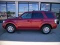 2008 Vivid Red Metallic Mercury Mariner V6 Premier  photo #5