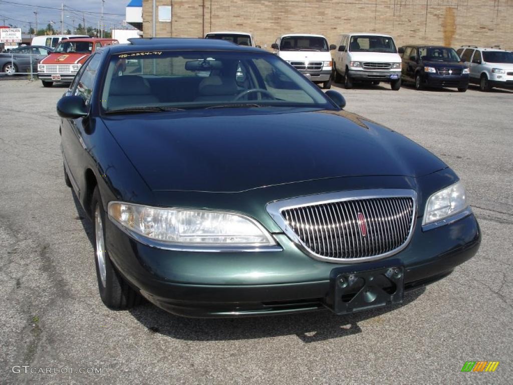 1998 Mark VIII  - Deep Evergreen Metallic / Light Graphite photo #2