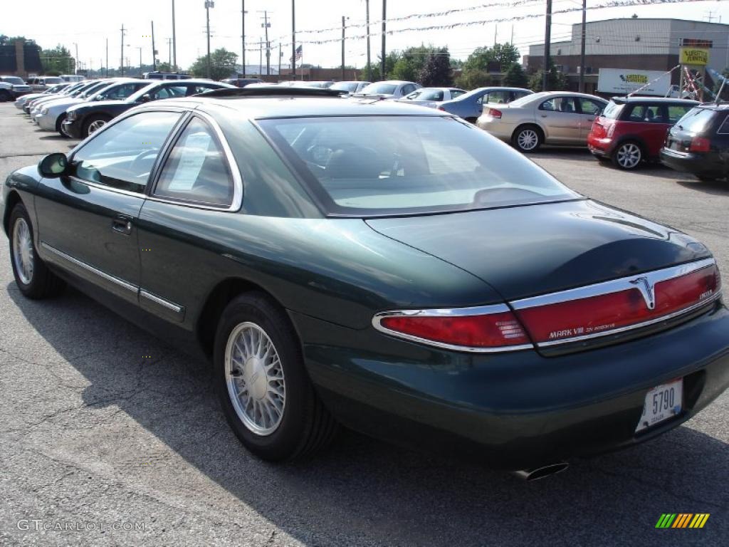 1998 Mark VIII  - Deep Evergreen Metallic / Light Graphite photo #4