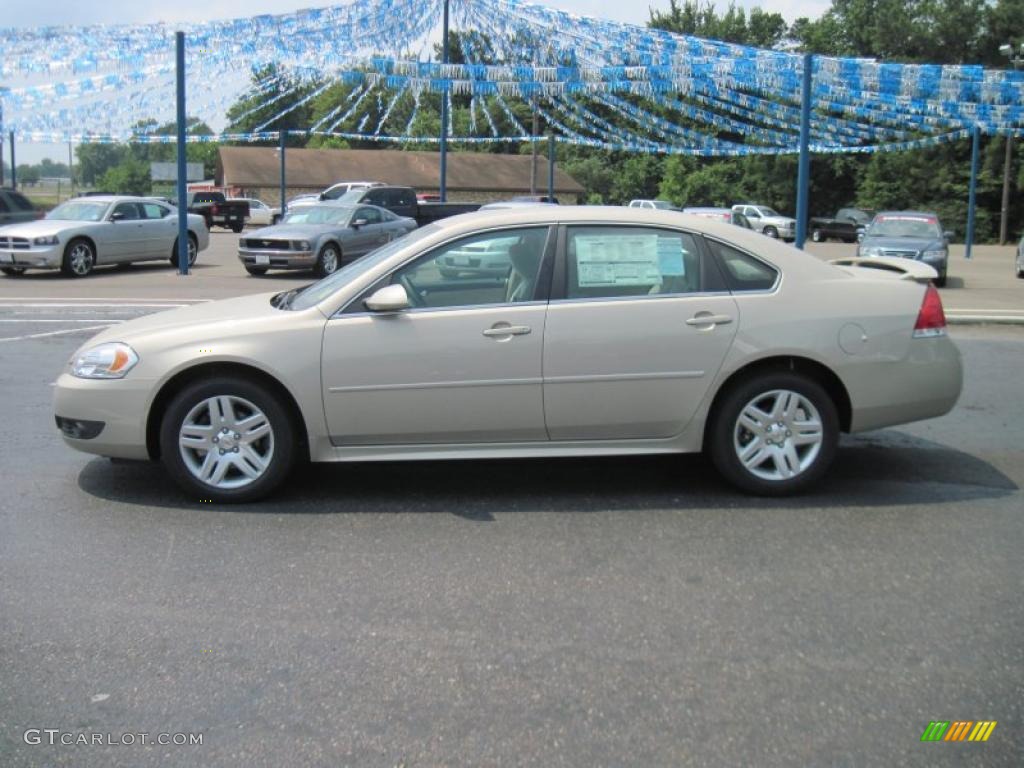 2010 Impala LT - Gold Mist Metallic / Neutral photo #1