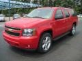 2010 Red Jewel Tintcoat Chevrolet Suburban LT  photo #3